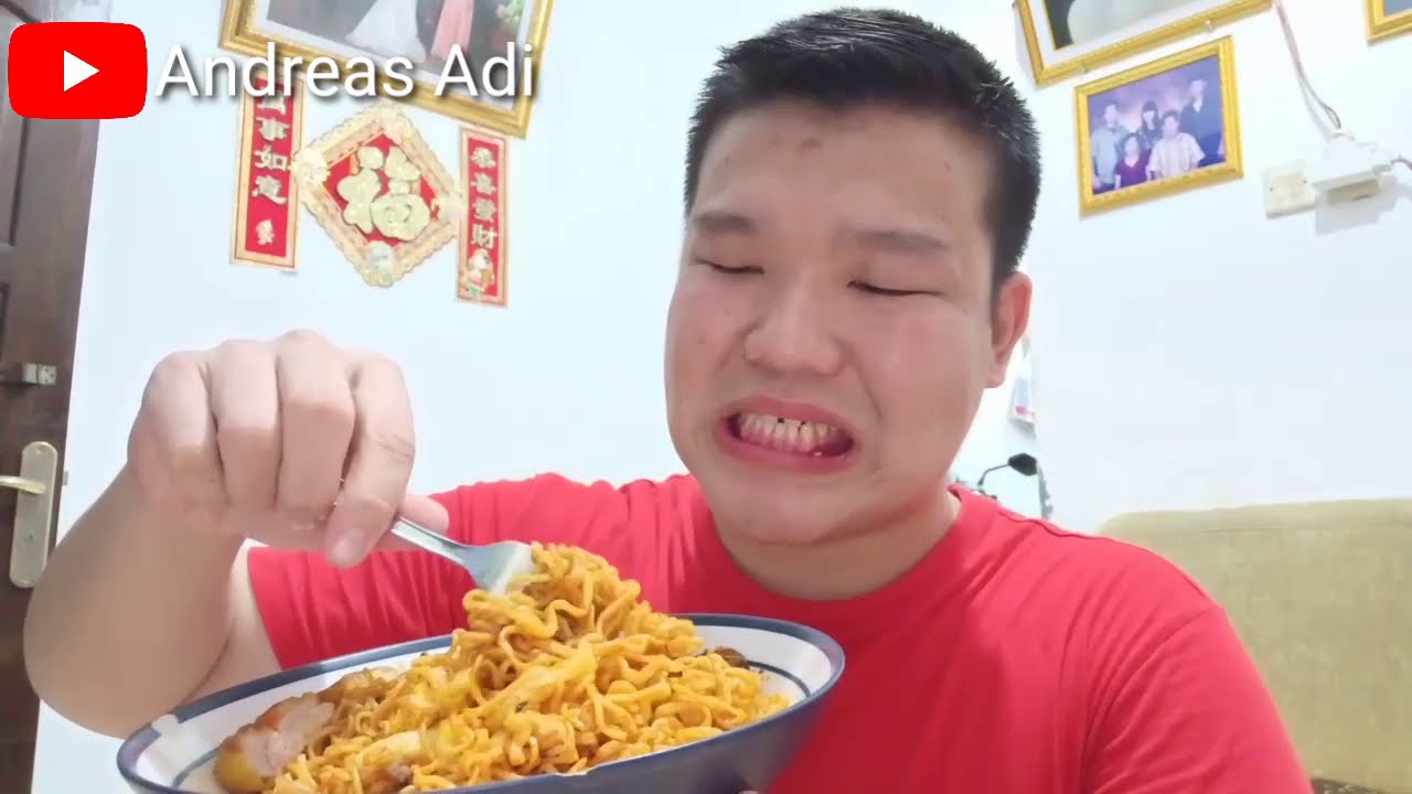 MIE GORENG KOREA PEDASNYA BIKIN LIDAH TERBAKAR 
