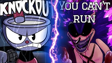 (FNF mashup) Sonic.exe vs Cuphead. Y. C. R. x Knockout.