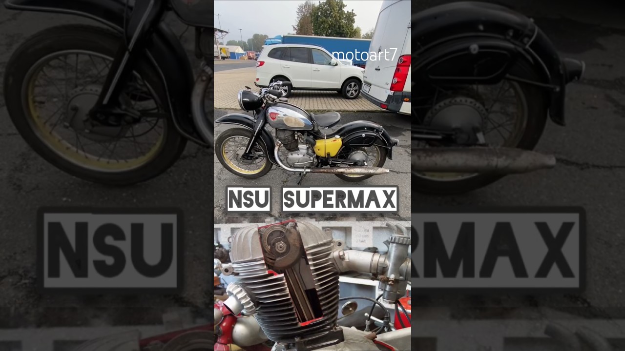 Уникальность ГРМ мотоцикла NSU Max 