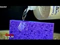 Sulfuric Acid and Sponge Reaction in Slow Motion | Slow Mo Lab