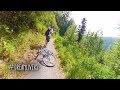 Grizzly bear v bike rider in alaska close call bear confronts man on bike