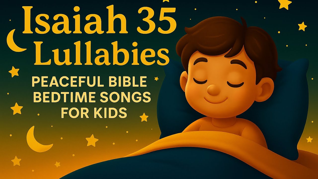 Isaiah 35 Lullabies For Kids | Peaceful Bible Songs for Children at Bedtime 