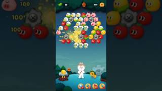 Line bubble game 2 level 687 라인버블 레벨 687LINE バブル２stage 687