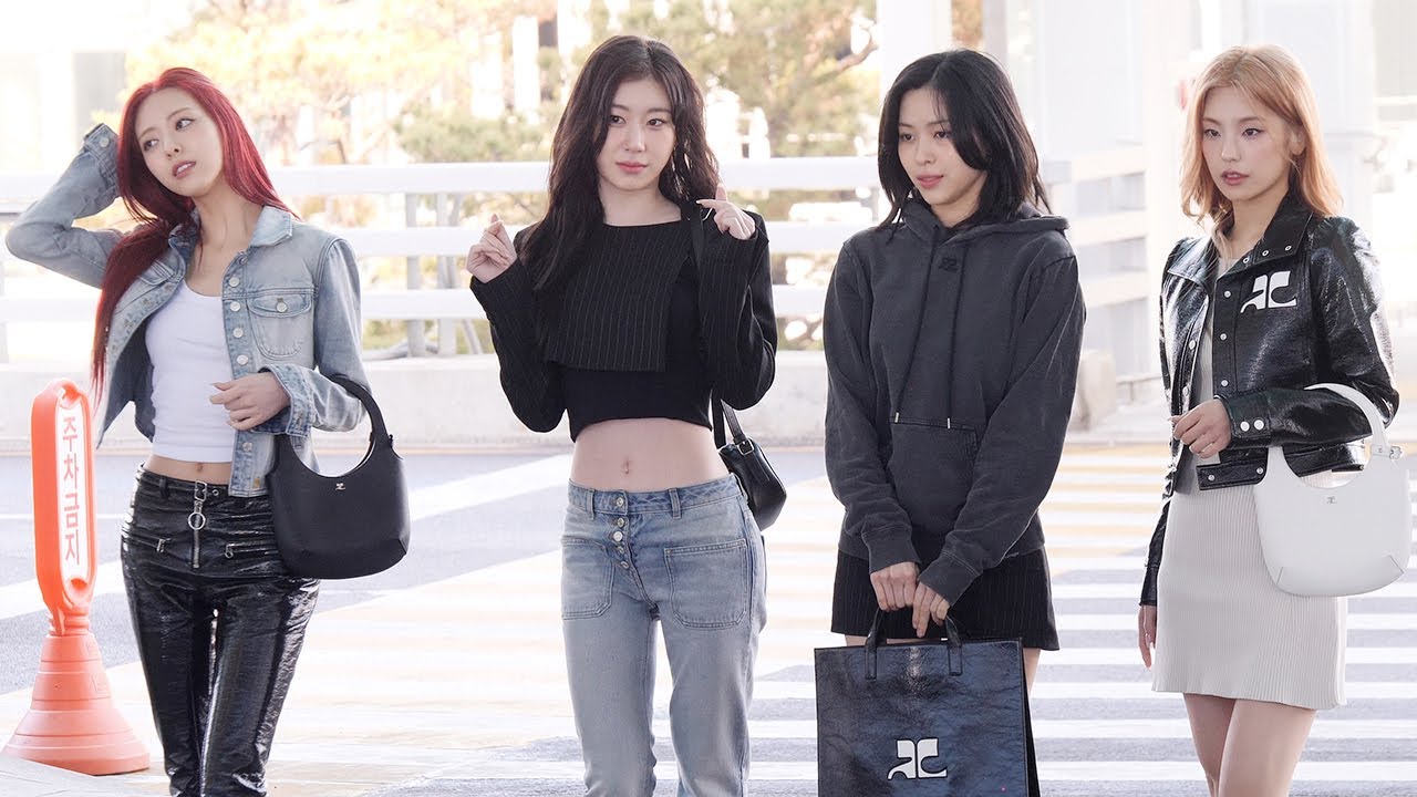 ITZY (있지) '파리 패션위크' 인천공항 출국｜240226