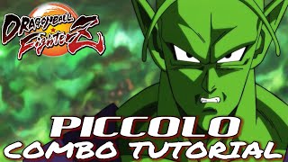 Dragon Ball FighterZ: PICCOLO COMBOS - Tutorial/Breakdown