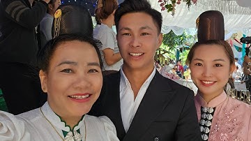 Mỹ Duyên đi cùng chồng tương lai dự đám cưới cháu gái