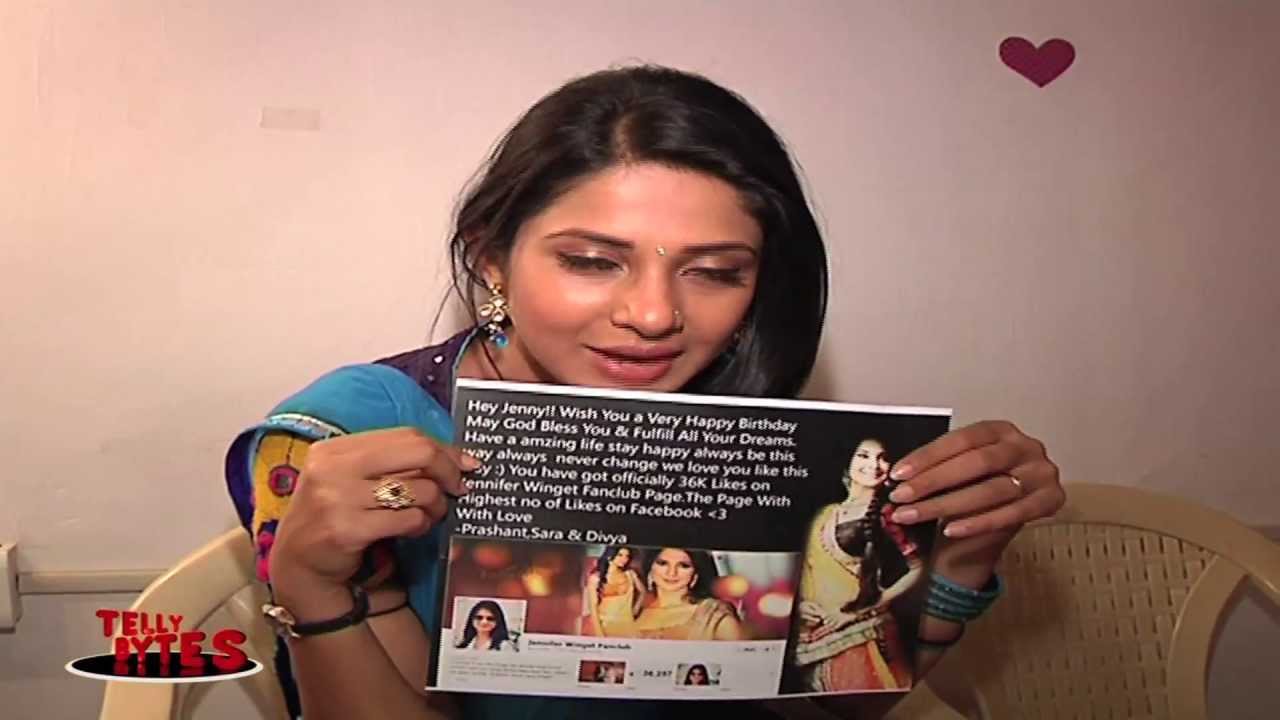 jennifer winget grover receives gifts from fans