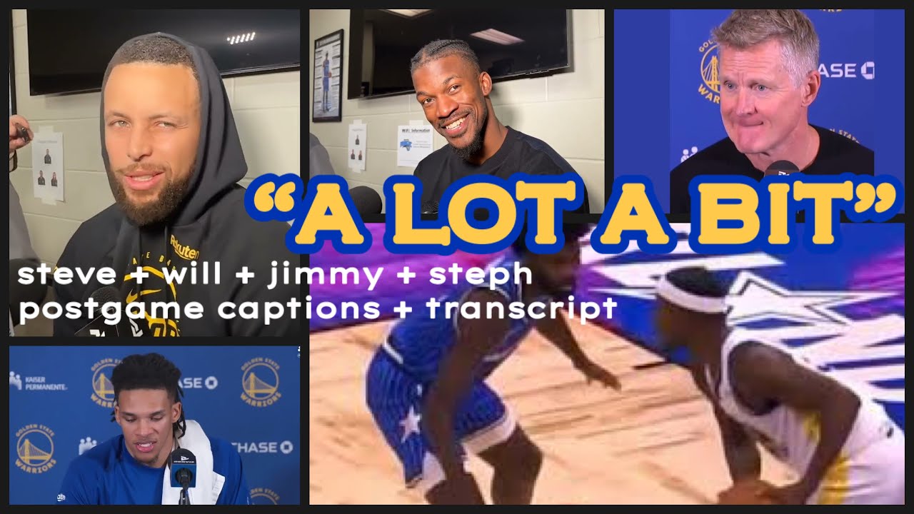 СТЕФ КАРРИ: «немного болит лодыжка»; ДЖИММИ БАТЛЕР: «если я переворачиваю мяч»; УИЛЛ РИЧАРД: Флорида