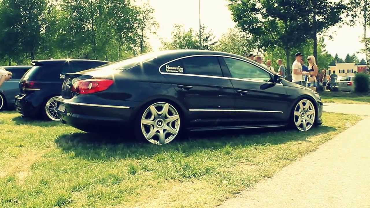 VW Passat CC air suspension Wörthersee 2012 YouTube