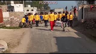 plogging (pick up a litter while jogging)make urself healthy wealthy and wise
