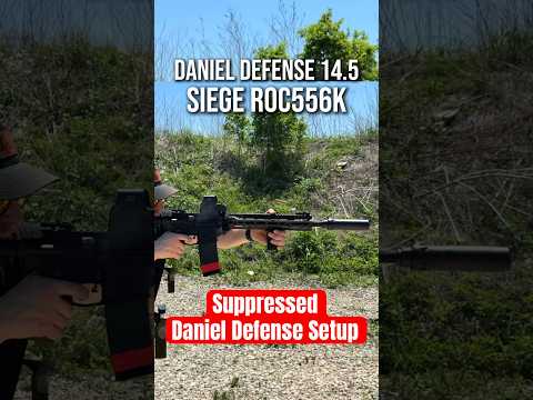 Suppressed Daniel Defense #shorts