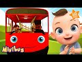 Wheels On The Bus (School Bus Song) + More Nursery Rhymes & Kids Songs - Minibus