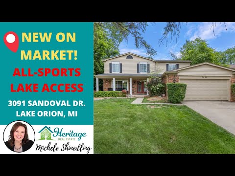 3091 Sandoval Drive, Lake Orion, MI home video tour