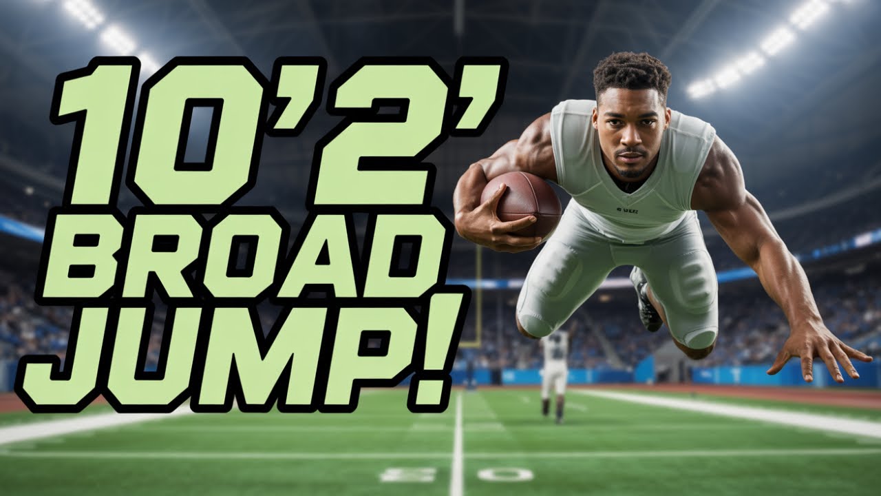 Madden NFL 26 Draft Combine  - Broad Jump 10'2"!!