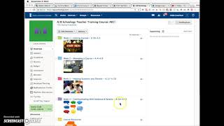 Schoology Copy to Courses