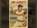 Jim Abbott: One-handed pitcher who no-hit the odds. #baseballhistory #baseballhighlights #mlbhistory