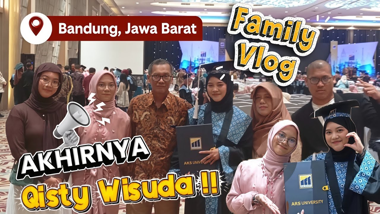 VLOG KAKAKKU WISUDA  !! 