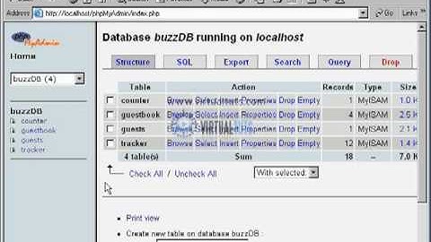 Course 19 PhpMyAdmin part1