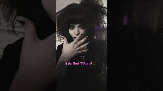 Hair tutorial 🥀 #goth #hairtutorial #goths #gothgirl
