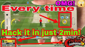 How to increase player skill in wcc2 in just 2 minutes