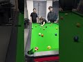 Snooker Trickshot Perfection!  #billiards #snooker #pool #8ballpool #trickshots #poolgame #pov