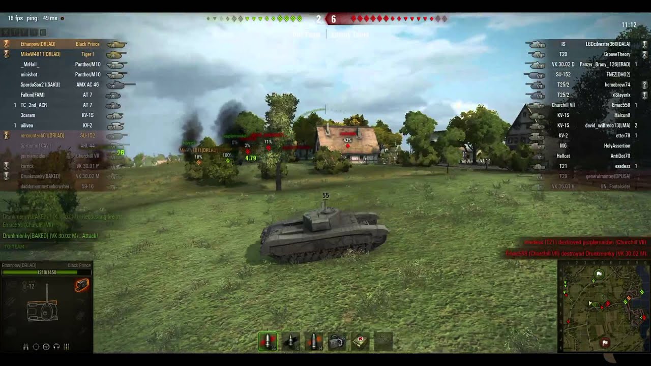Drakeal Armored Division: The Churchill that could (Platoon Match)