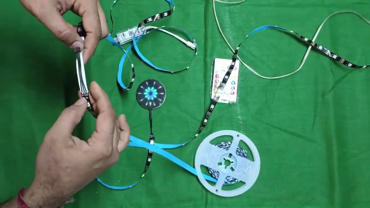 5V USB APP SMART CONTRRL IC LED RGB FIREWORKS LIGHT - LOMINOS