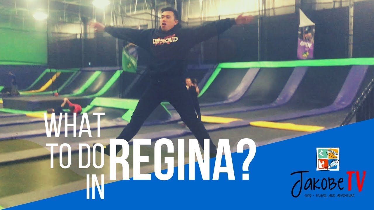 What to do in Regina? Jakobe TV Mini Vlog featuring Get Air Regina