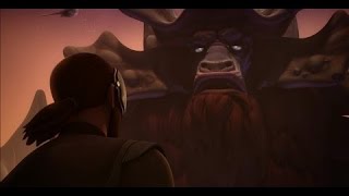 ★ Kanan Jarrus Meets Bendu - Star Wars Rebels S 3 E 1 - Steps Into Shadow 1080p HD