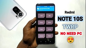 Install TWRP Recovery Without PC - Redmi Note 10S| Install TWRP Recovery Without PC - Xiaomi |Dot SM