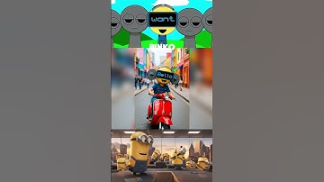Incredibox Sprunki OC - Robot Minion in real life  part 8#sprunki #incredibox #sprunkioc #minions