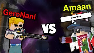 Fun Battle against *AMAAN BG* 😭 (Blockman GO) screenshot 5