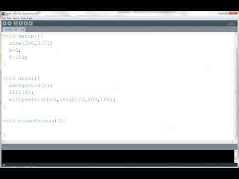 Mouse Clicks in Processing