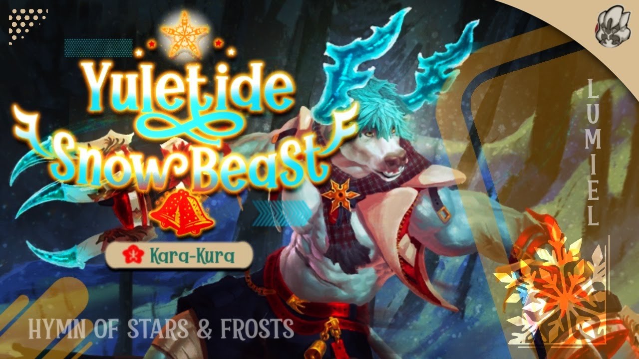 Lumiel Yuletide Snow Beast (Timelapse)