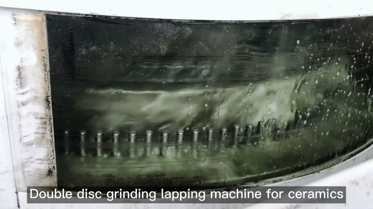 Double surface grinding lapping machine for ceramic