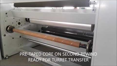 Turret Rewind with Auto Flying Splice