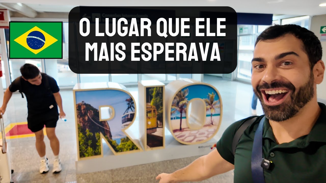 O CHINÊS TAVA SONHANDO COM O RIO DE JANEIRO! VIAJANDO DE SALVADOR À CIDADE MARAVILHOSA