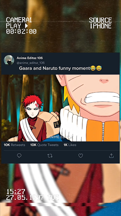 Gaara and Naruto funny moment 😂🤣#anime #naruto #narutoshippuden #gaara #funny