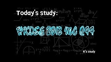 HKDSE MATHS 2013 MC Q44