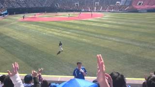 2016/3/2 DeNAチャンステーマ1→2→熱き星たちよ