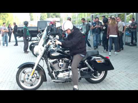 Arlan e la Harley Davidson Dyna Switchback...arrivo!