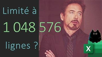 Excel et Power Query : Dépassez la limite de 1 048 576 lignes pour l