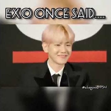 EXO iconic lines. #exo #exol #kpop #smentertainment