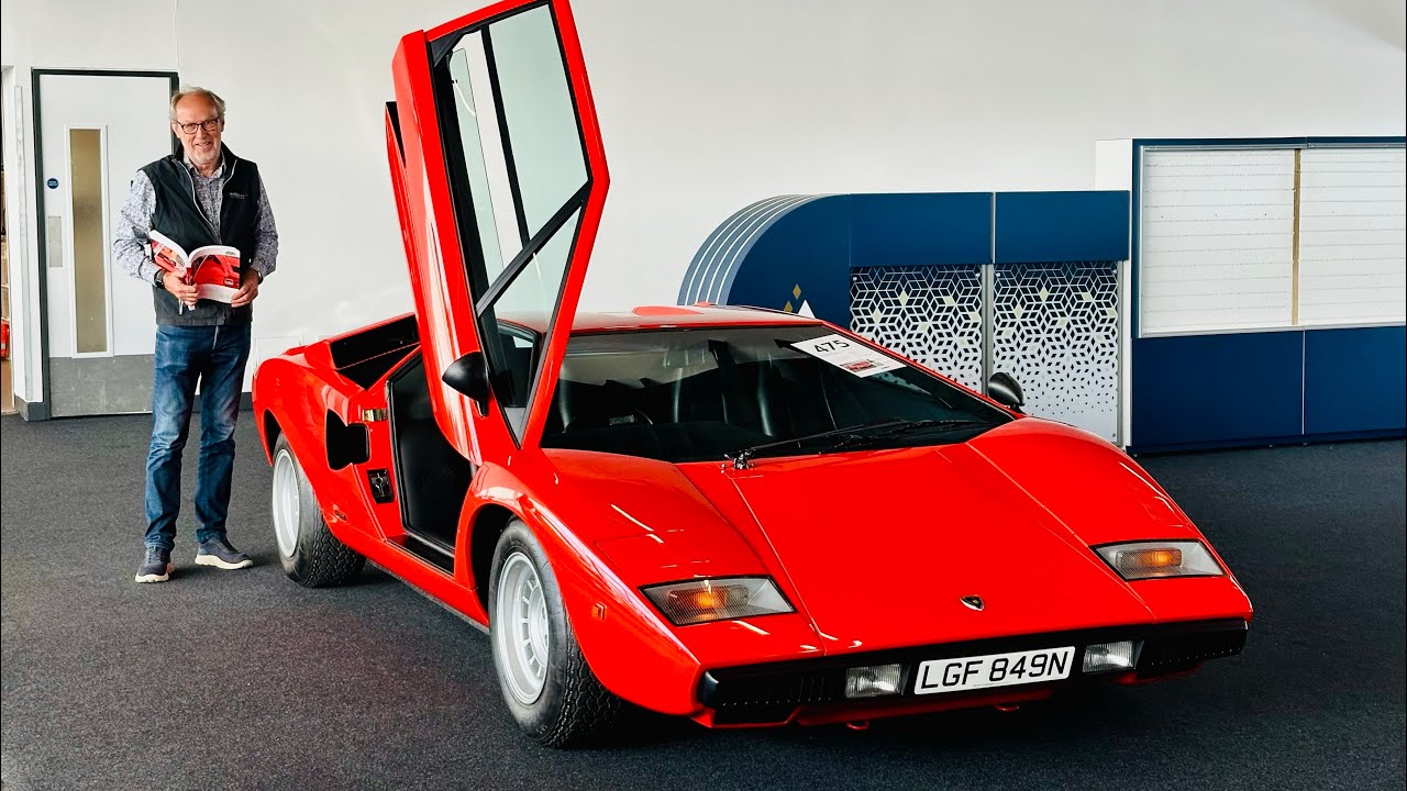 Preview of Iconic Auctioneers 2025 Silverstone Festival Sale Countach, G60 Rally, 22B, TVR, Bowler..