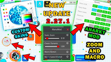 XELAHOT MACRO AND ZOOM TUTORIAL - NEW MOD - NO JAILBREAK - NEW VERSION 2.27.1 - AGAR.IO MOBILE