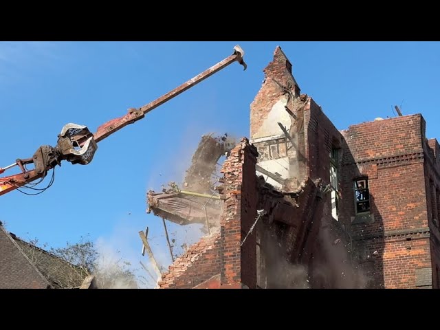 Mount Street Hospital Buildings Demolition | St Joseph's Orphanage | Preston 03 April 2025