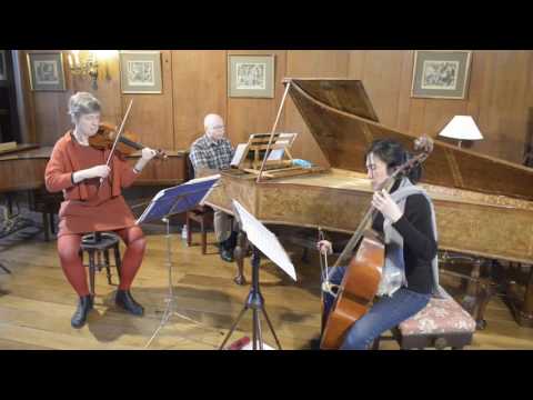 Marin Marais, Sonnerie de Ste Geneviève du Mont de Paris for violin, viola da gamba and bc