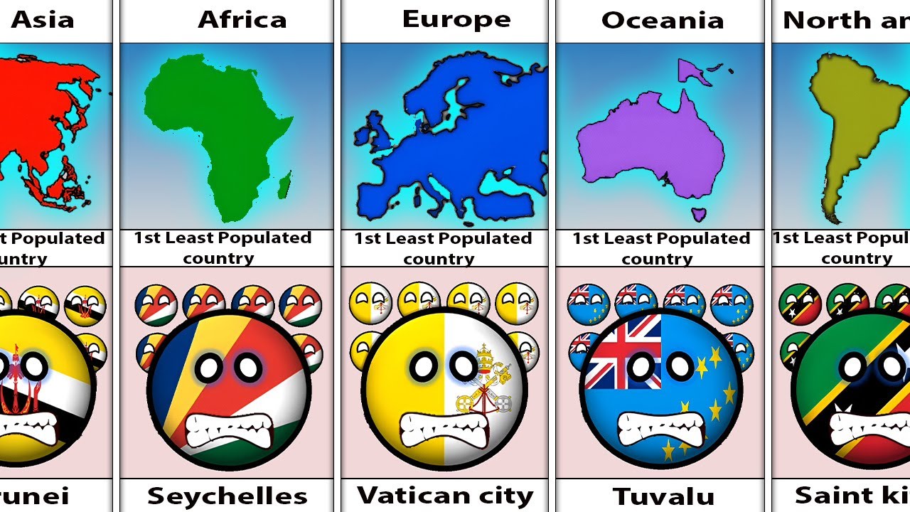 I am the least populated country on this continent