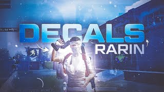 Value Yourself for Who You Are 💙 | RARIN - DECALS | XLR8Boi Pubg Montage. screenshot 5