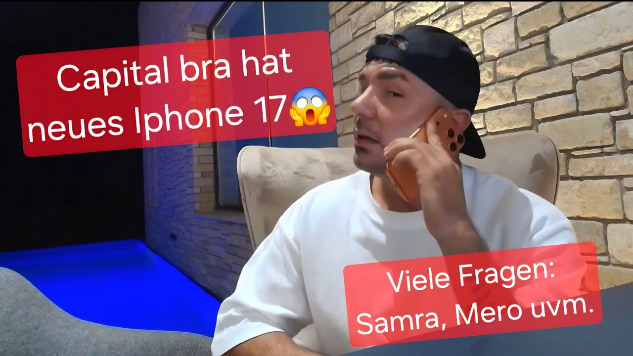 Capital bra hat neues IPhone 17😱 MEK zuhause gehabt?!💯Samra, Mero uvm.
